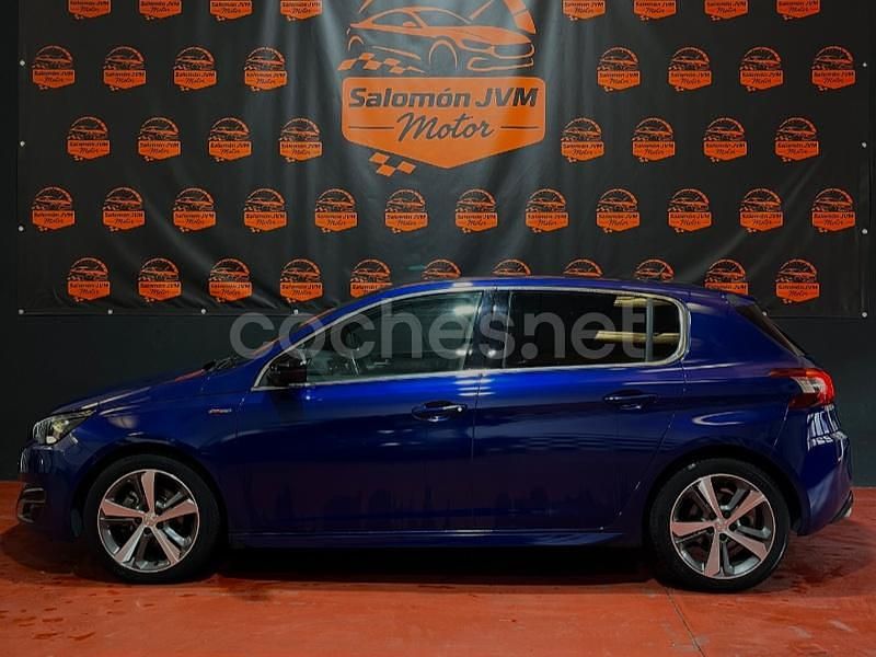 Azul Usado 2015 Peugeot 308 GT-line Berlina | 7990 € (Super precio) - Imagen 1/4