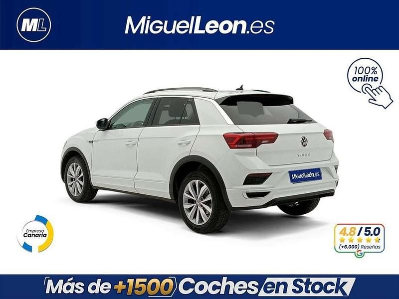 Usado VW T-Roc 110 CV (80 kW) 2021 Blanco SUV