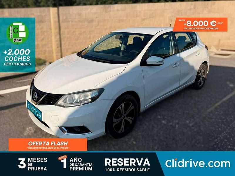 Blanco Usado 2017 Nissan Pulsar Visia Utilitario | 7790 € (Buen precio) - Imagen 1/3