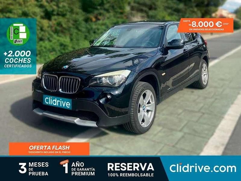 Usado BMW X1 150 CV (110 kW) 2010 Negro SUV