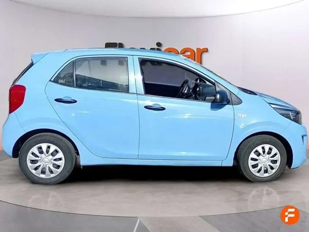 Usado Kia Picanto 67 CV (49 kW) 2018 Azul Utilitario