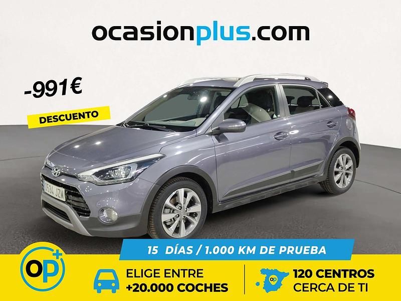 Gris Usado 2017 Hyundai i20 Active Utilitario | 12.399 € (Un poco caro) - Imagen 1/4