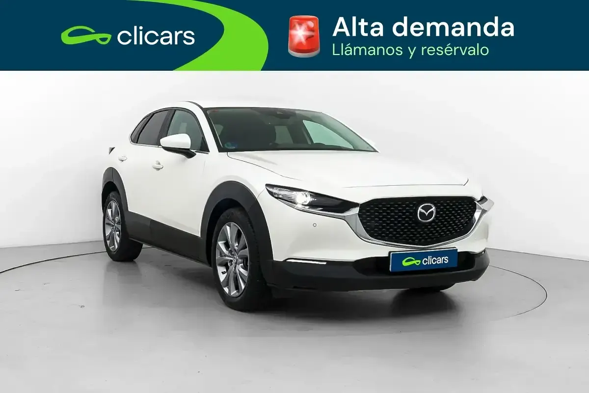 Usado Mazda CX-30 122 CV (89 kW) 2021 Blanco SUV