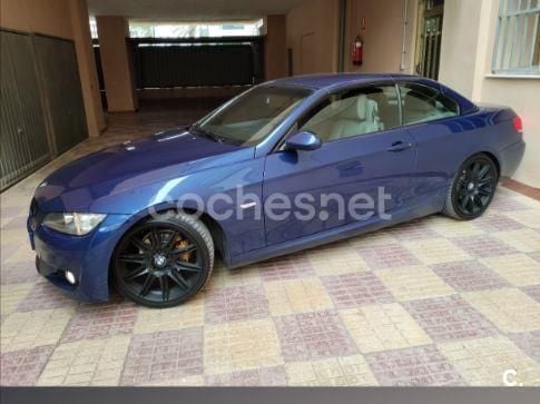 Azul Usado 2009 BMW 320 Cabriolet Descapotable | 16.000 € (Caro) - Imagen 1/3
