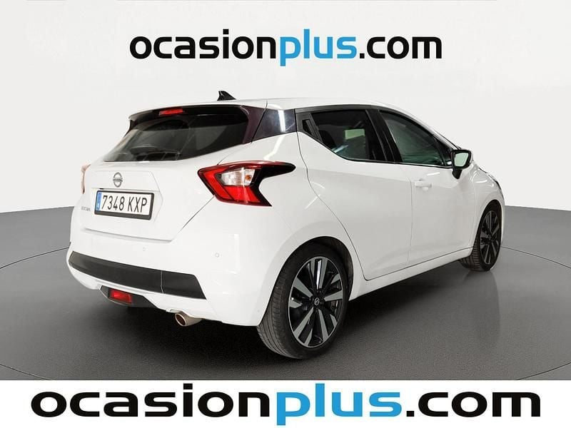 Usado Nissan Micra N-Connecta 117 CV (86 kW) 2019 Blanco Utilitario