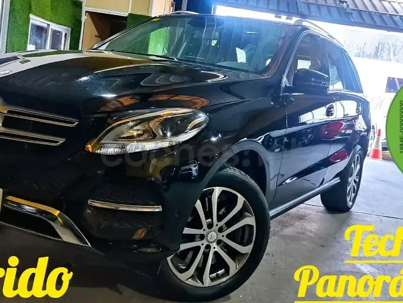 Usado Mercedes GLE500 442 CV (325 kW) 2016 Negro SUV