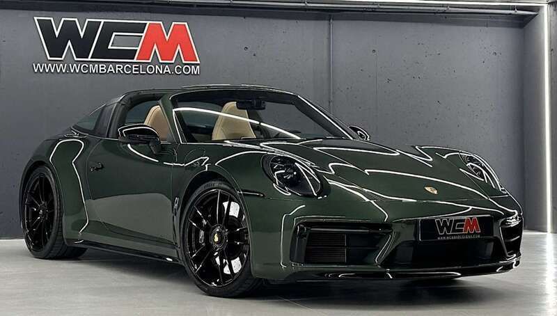 Verde Usado 2024 Porsche 911 Targa 4 Descapotable | 209.900 € (Precio justo) - Imagen 1/4