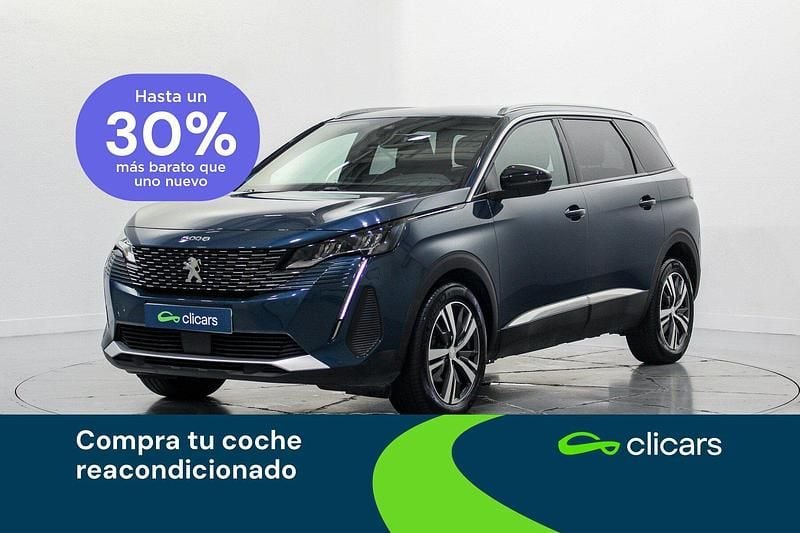 Azul Usado 2024 Peugeot 5008 Allure Monovolumen | 23.990 € (Precio justo) - Imagen 1/4