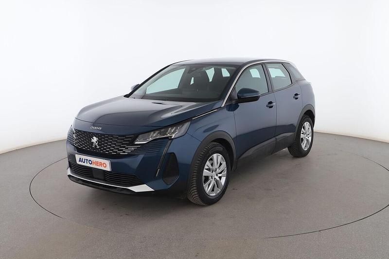 Azul Usado 2021 Peugeot 3008 Active SUV | 17.299 € (Precio justo) - Imagen 1/3