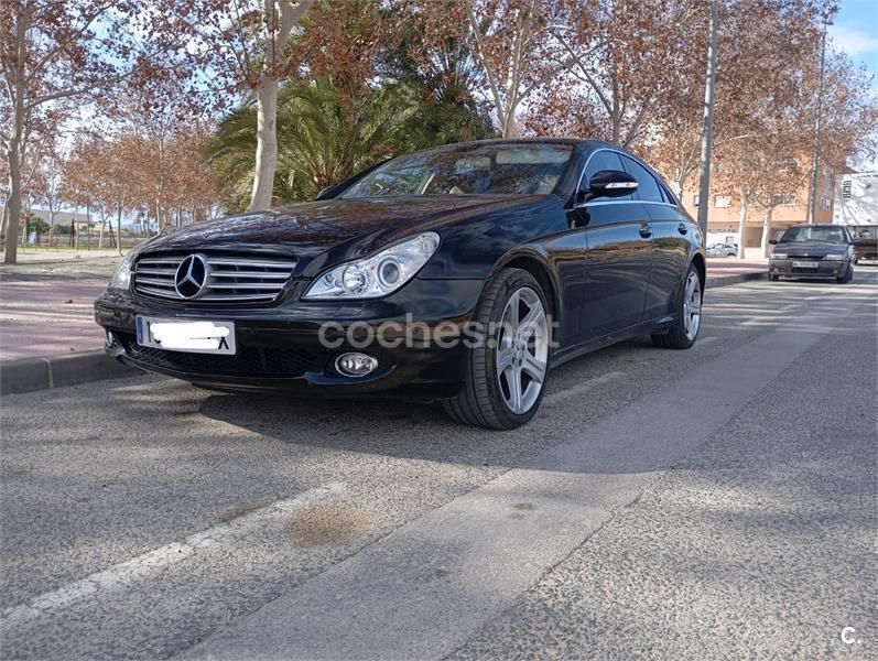 Negro Usado 2007 Mercedes CLS320 Berlina | 10.500 € (Precio justo) - Imagen 1/4