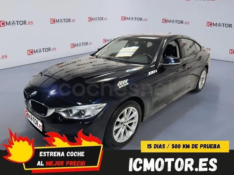 Usado BMW 420 184 CV (135 kW) 2016 Azul Coupe