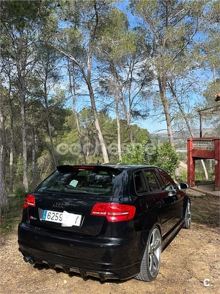 Usado Audi RS3 340 CV (250 kW) 2012 Negro Berlina