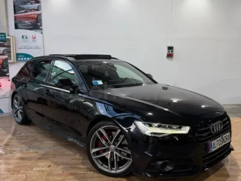 Usado Audi A6 Competition 326 CV (239 kW) 2017 Negro Familiar