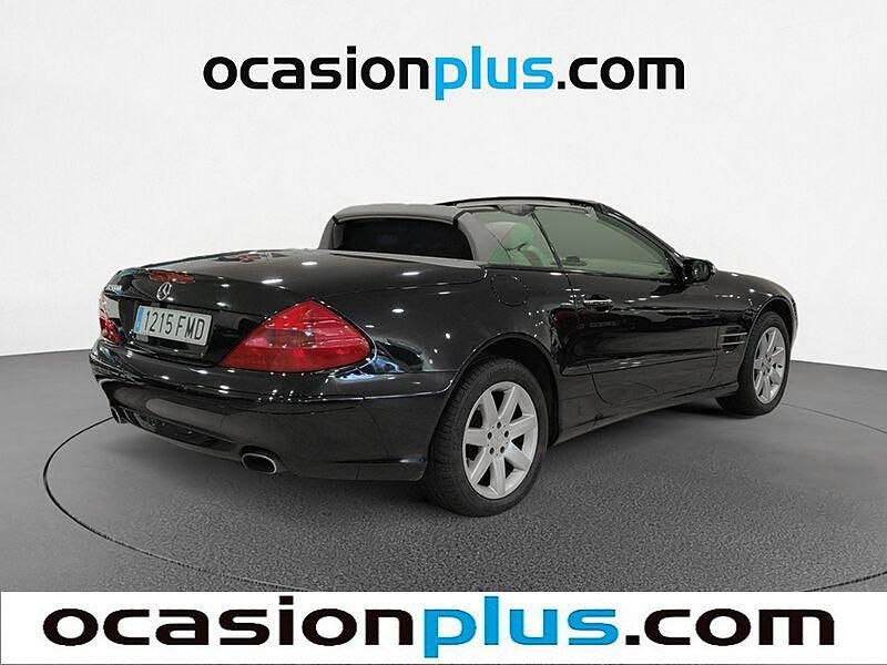 Usado Mercedes SL500 306 CV (225 kW) 2007 Negro Descapotable