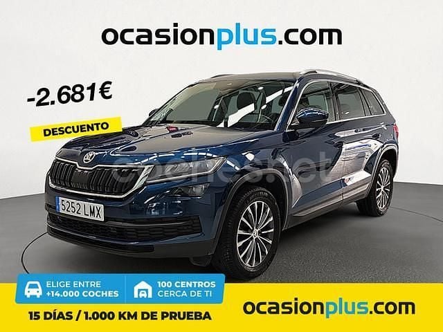 Azul Usado 2021 Skoda Kodiaq Ambition SUV | 25.900 € (Buen precio) - Imagen 1/4