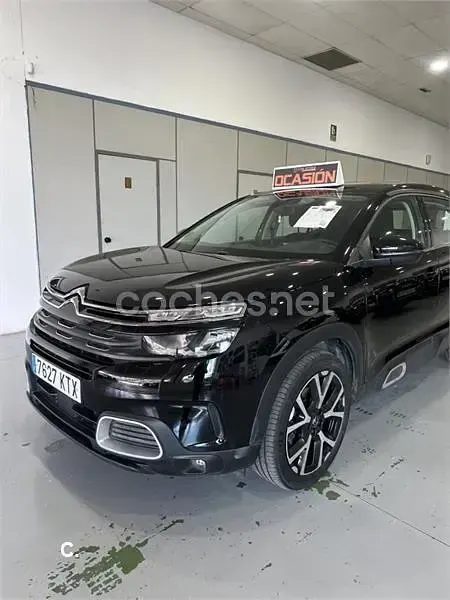 Usado Citroën C5 Aircross Live 131 CV (96 kW) 2019 Negro SUV