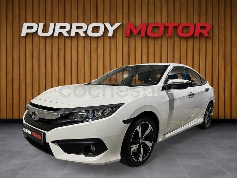Usado Honda Civic Elegance 182 CV (133 kW) 2017 Blanco Berlina