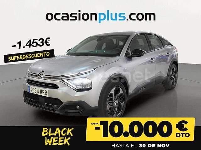 Gris / plata Usado 2024 Citroën C4 PureTech Berlina | 15.990 € (Precio justo) - Imagen 1/4