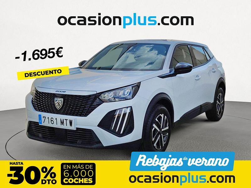 Blanco Usado 2024 Peugeot 2008 Active SUV | 18.650 € (Precio justo) - Imagen 1/4