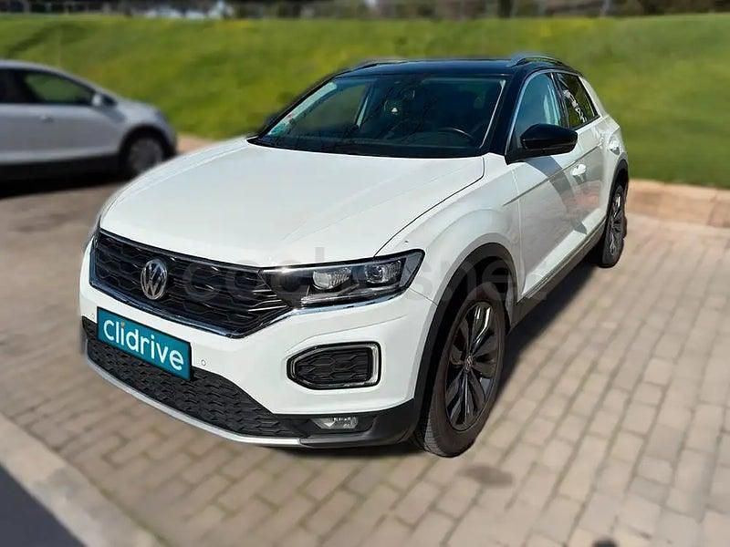 Usado VW T-Roc Sportline 150 CV (110 kW) 2019 Blanco SUV
