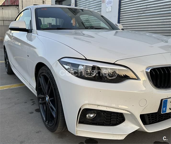 Usado BMW 218 M Sport 150 HP (110 kW) 2017 Branco Coupé