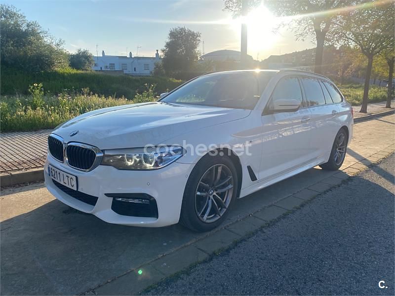 Usado BMW 520 190 CV (139 kW) 2017 Blanco Familiar