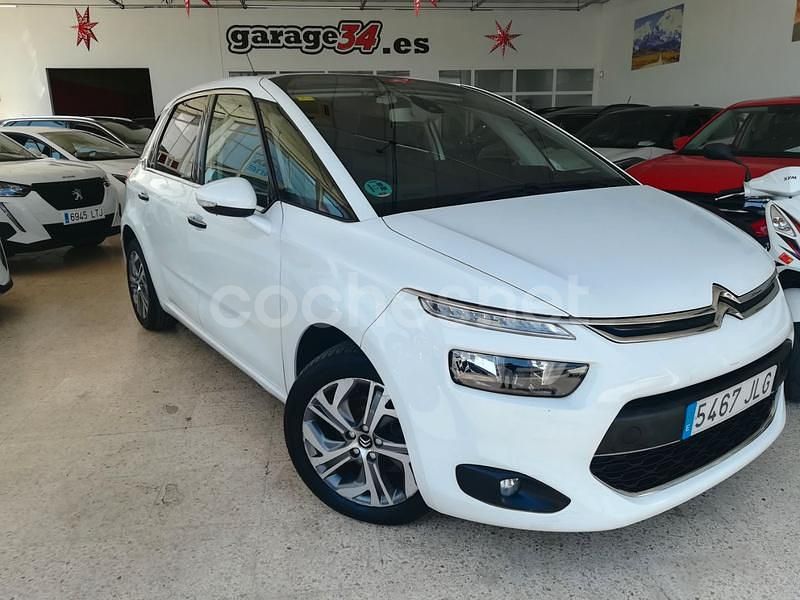 Blanco Usado 2016 Citroën C4 Picasso Live Monovolumen | 9900 € (Precio justo) - Imagen 1/4