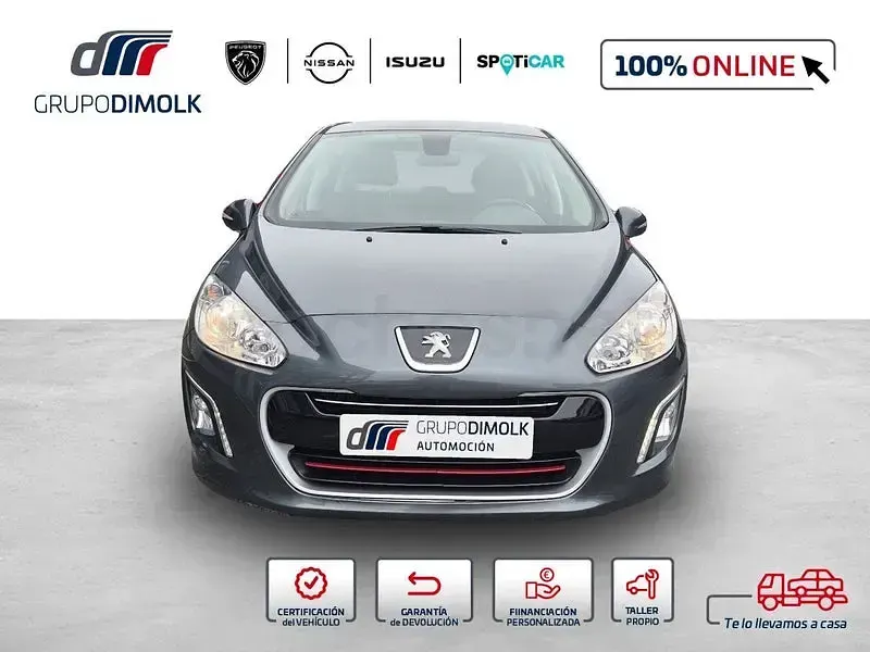 Usado Peugeot 308 Active 115 CV (84 kW) 2013 Gris / plata Berlina
