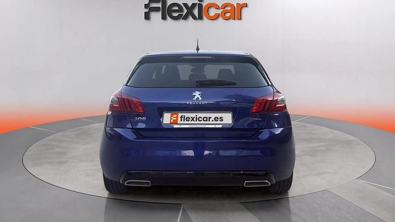 Usado Peugeot 308 GT-line 131 CV (96 kW) 2020 Azul Berlina