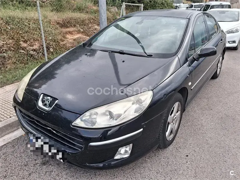 Usado Peugeot 407 137 CV (100 kW) 2006 Negro Berlina