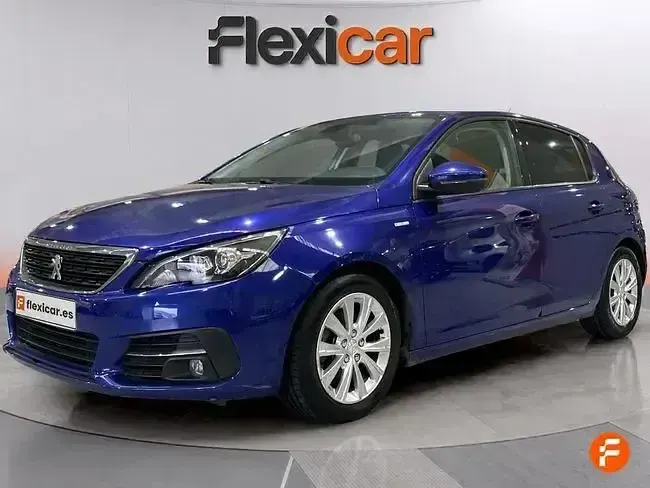 Usado Peugeot 308 Style 130 CV (95 kW) 2020 Azul Berlina