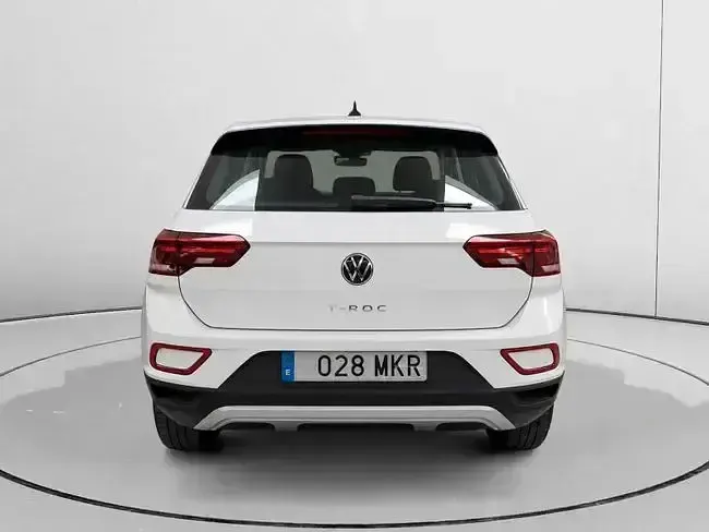 Usado VW T-Roc 110 CV (80 kW) 2023 Blanco SUV