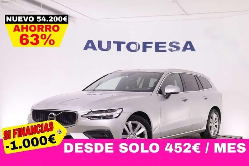 Usado Volvo V60 Business Edition 190 CV (139 kW) 2020 Gris Familiar