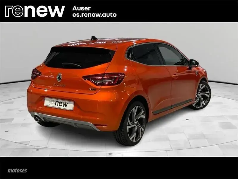 Usado Renault Clio V RS Line 90 CV (66 kW) 2021 Naranja Berlina