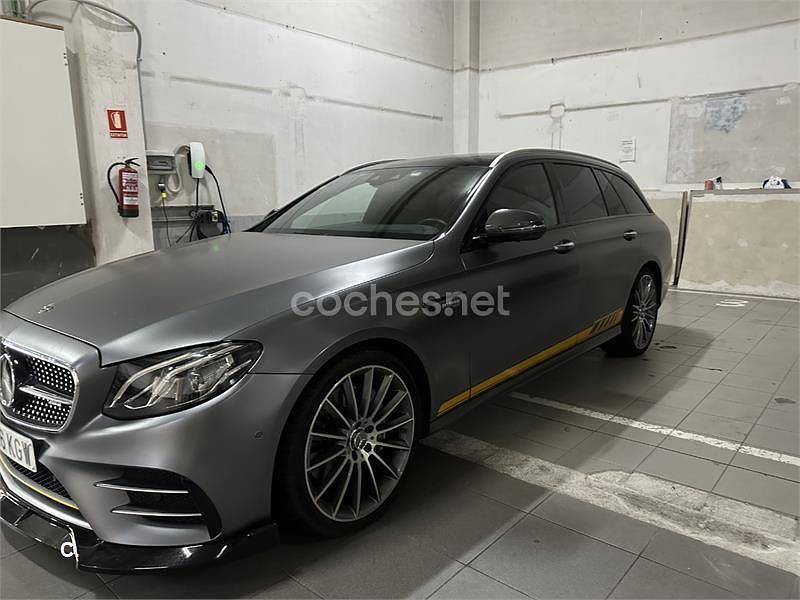 Usado Mercedes E43 AMG 401 CV (294 kW) 2018 Negro Berlina