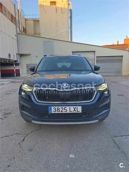 Azul Usado 2022 Skoda Kodiaq Ambition SUV | 25.600 € (Precio justo) - Imagen 1/4