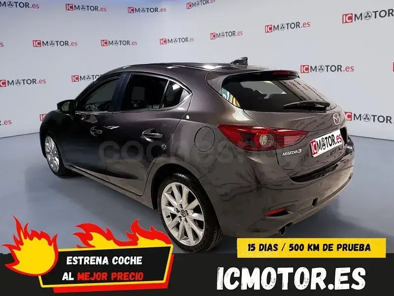Usado Mazda 3 165 CV (121 kW) 2018 Gris / plata Berlina