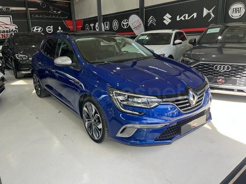 Usado Renault Mégane GT Line GT-Line 130 CV (95 kW) 2018 Azul Berlina