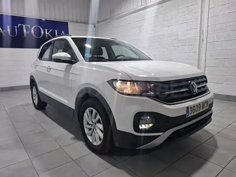 Usado VW T-Cross Advance 110 CV (80 kW) 2022 Blanco SUV