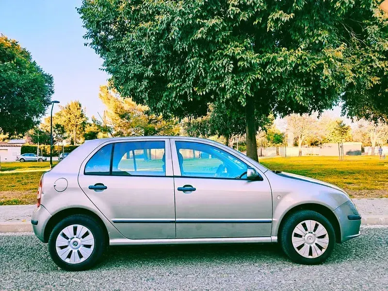 Usado Skoda Fabia 70 CV (51 kW) 2006 Beige Berlina
