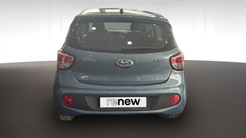 Usado Hyundai i10 66 CV (48 kW) 2018 Azul Utilitario