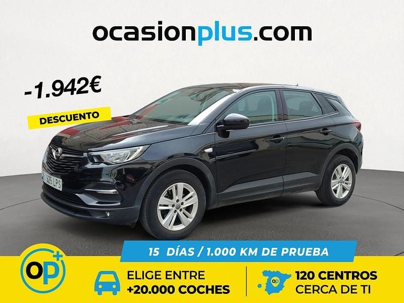 Negro Usado 2021 Opel Grandland X Edition SUV | 14.890 € (Precio justo) - Imagen 1/4