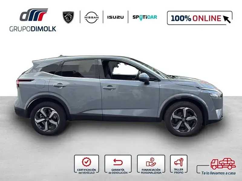 Usado Nissan Qashqai N-Connecta 140 CV (102 kW) 2022 Gris / plata SUV