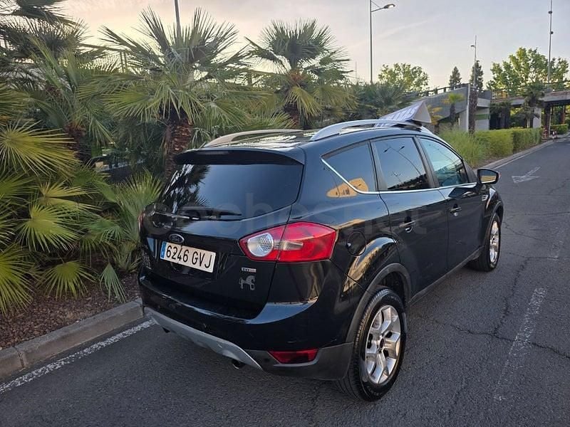 Usado Ford Kuga Trend 136 HP (100 kW) 2009 Preto SUV