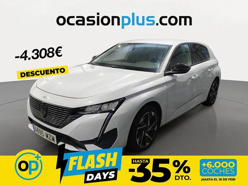 Blanco Usado 2025 Peugeot 308 Allure Berlina | 23.190 € (Buen precio) - Imagen 1/4