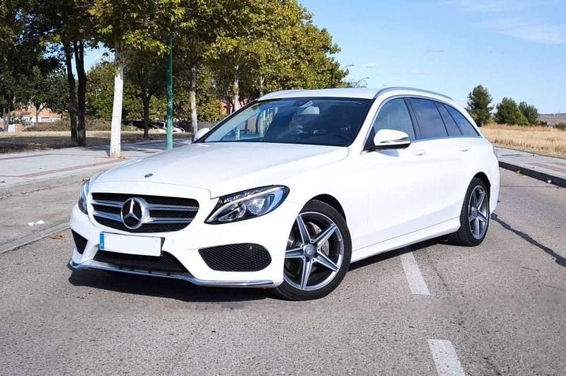 Usado Mercedes C220 170 CV (125 kW) 2016 Blanco Familiar