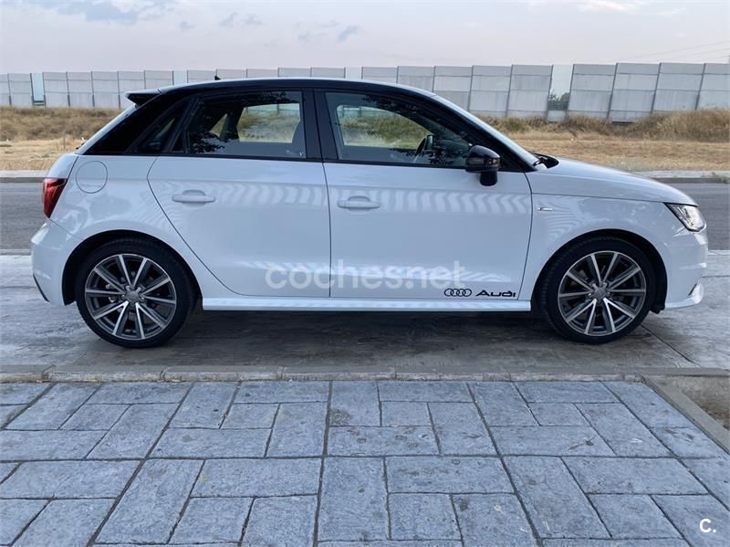 Usado Audi A1 Sportback S-Line 116 CV (85 kW) 2016 Blanco Utilitario