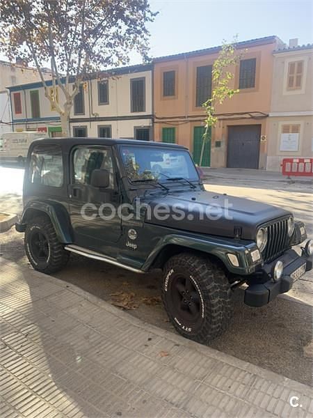 Usado Jeep Wrangler 147 CV (108 kW) 2004 Verde SUV