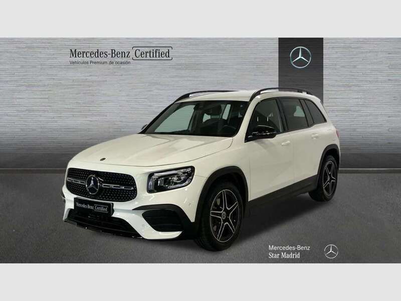 Blanco Usado 2023 Mercedes GLB200 SUV | 39.595 € (Precio justo) - Imagen 1/4