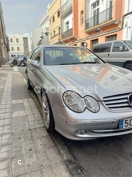 Usado Mercedes CLK270 Elegance 170 CV (125 kW) 2003 Gris / plata Coupe